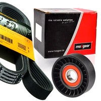 Contitech 6PK1256 Keilrippenriemen + Rolle FüR Fiat Bravo II Stilo 1.9 D JTD