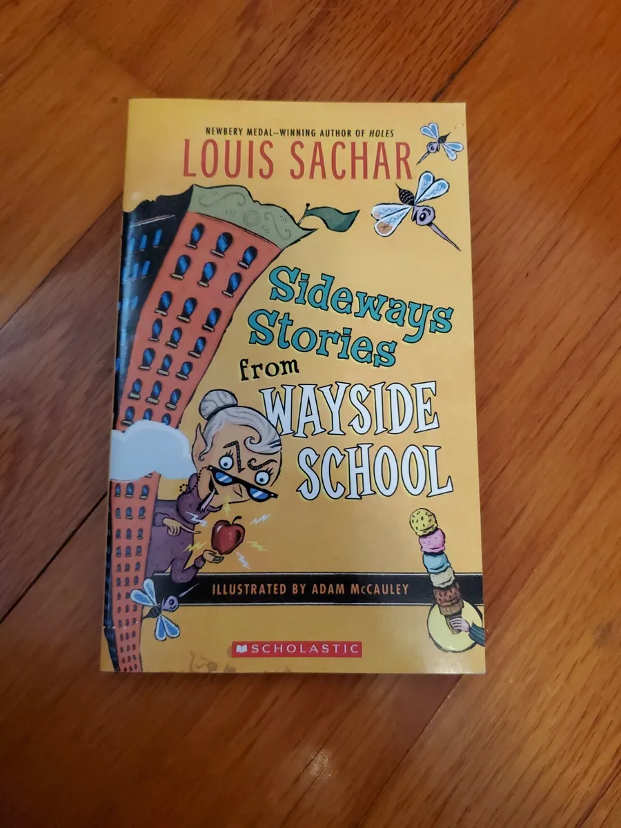 Sideways Stories from Wayside School Louis Sachar Scholastic Paperback Kid  Book