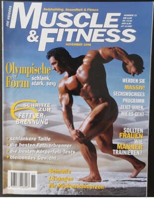 JOE WEIDER'S MUSCLE & FITNESS  Dennis Newman/ Dorian Yates Mr. Olympia