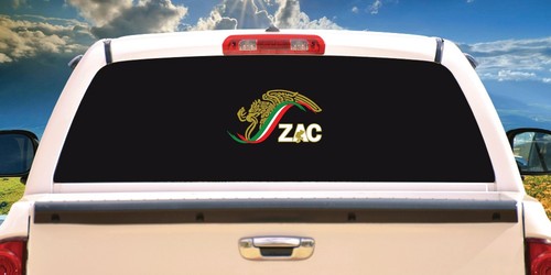 Mexico escudo car window vinyl sticker Decal Gobierno Mex. Zac Zacatecas - Picture 2 of 6