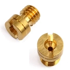 Motorcycle main jet, Keihin carburettors (8mm short 99101-393 brass) many sizes