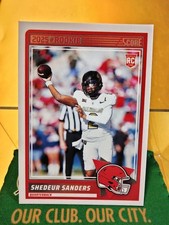 2025 Panini Score - Rookies  Shadeur Sanders  #15 (RC) Cleveland Browns Football