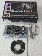 Creative Sound Blaster Audigy FX 5.1 PCIe Audio Card SBX 600Amp 106dB 24-Bit