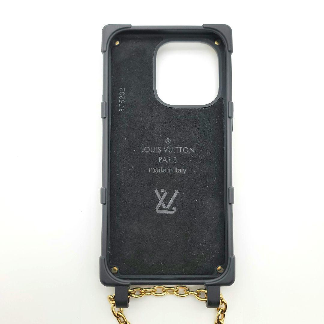 Louis Vuitton iPhone 14 Pro Case M81997 Monogram Black