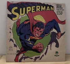 Vintage 1978 Superman Vinyl Lp Record Dc Comics Inc 8211
