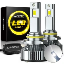 9005 HB3 LED Headlight Super Bright Bulbs Kit White 40000LM High/Low Beam EOA