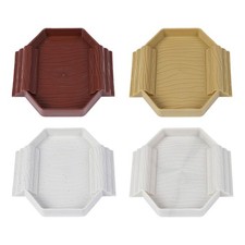 Reptile Water Bowl Aquarium Habitat Accessories with Double Ladder Landscape