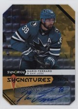 2023-24 Synergy Microburst Gold Achievement 24/25 Mario Ferraro #S-MF Auto 0d18