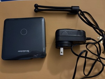 Brookstone Mobile Pocket Projector 801143-HDMI/Cable/Stand