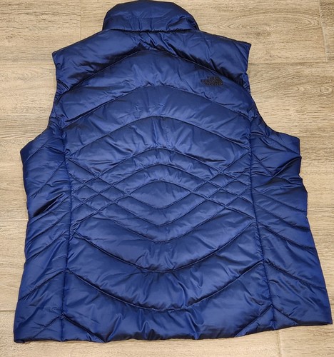 The North Face taglia XL piumino d'oca 550 aconcagua gilet imbottito blu ombroso - Foto 4 di 6