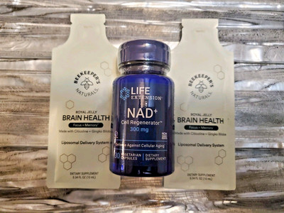 Life Extension Nad + Cell Regenerator 300 mg  30 Caps  Exp- 3/27 + $6 FREE gifts