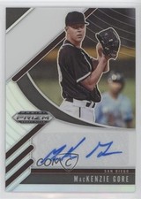2020 Panini Prizm Draft Picks Auto Mackenzie Gore #A-MG Auto 0y9v