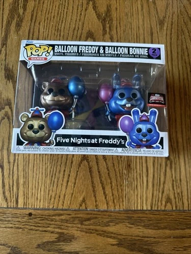 Funko Pop! Vinyl: Five Nights at Freddy's - Balloon Freddy & Balloon Bonnie New!