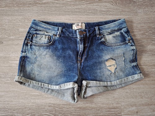 Damen-Hotpans * LTB * Gr. L * Jeans-Shorts * destroyed denim - Bild 4 von 7