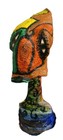 Paper Mache Monster Head Art Display Decor Unique Handmade — photo 1