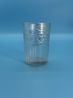ANTIQUE Early 20th Century Ribbed Pressed Glass Tumbler Clear Barware Rare! — photo 9