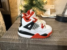 Jordan 4 Retro OG Fire Red TD Toddler Size 5C
