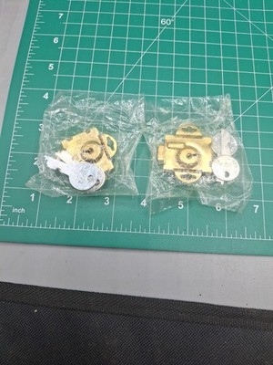 LOT OF 2 Mailbox Lock- Flat Key- 1600 Keys 2 Per Lock New Old Style NOS