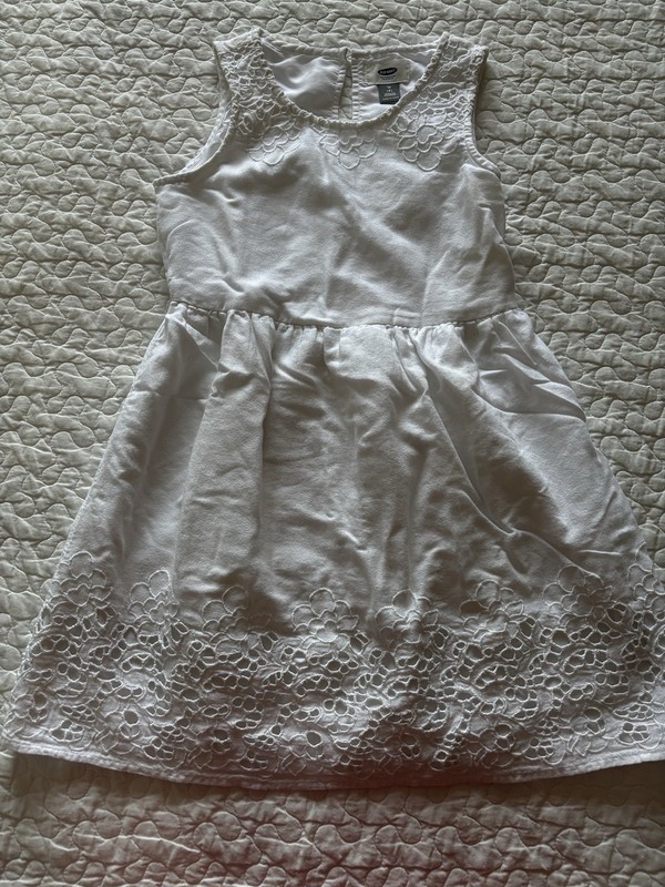 Girls Size 8 Old Navy Dress 100% Cotton Dress, Lined