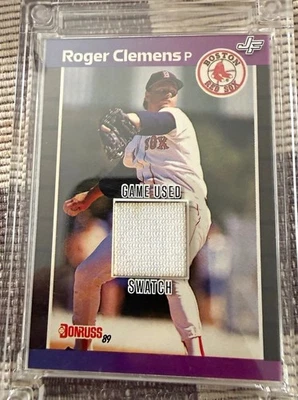 Jersey Fusion 2025 Jersey Fusion Baseball Edition Roger Clemens Red Sox Swatch - Bild 1 von 2