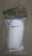 Nike Soccer Shin Guard Socks White SP0121 101 Unisex Youth L/XL NEW