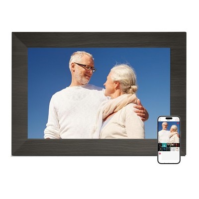 Digitaler Bilderrahmen 10 Zoll, BWJBSW WiFi 10 Zoll, 10 Zoll - Schwarz 