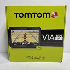 TomTom VIA 1505TM 5-Inch Portable GPS Navigator with Lifetime Traffic & Maps