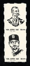 JIM O'ROURKE - TREVOR HOFFMAN Uncut 2-Card Panels RARE MICRO Cards