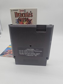 Castlevania 3 III:Dracula's Curse (Nintendo NES, 1990)Tested W Manual& Clamshell