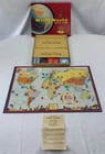 Wide World Travel Board Game 1957 Parker Brothers Complete Vintage
