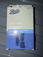 Boots Gel Heel Cushions Size 5-12
