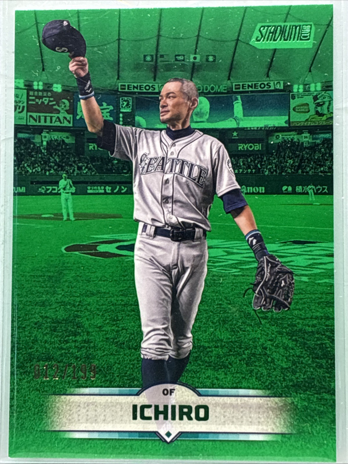 2025 Topps Stadium Club - Ichiro Suzuki #182 Green Foil /199