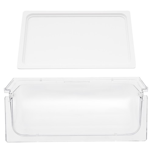 Servierständer Dessertständer Tablett Tellerkasten mit Deckel für Speisenbuffet - Bild 2 von 22