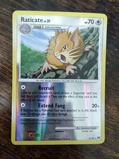 Raticate 29/99 Reverse Holo Platinum Arceus Pokemon Card MINT