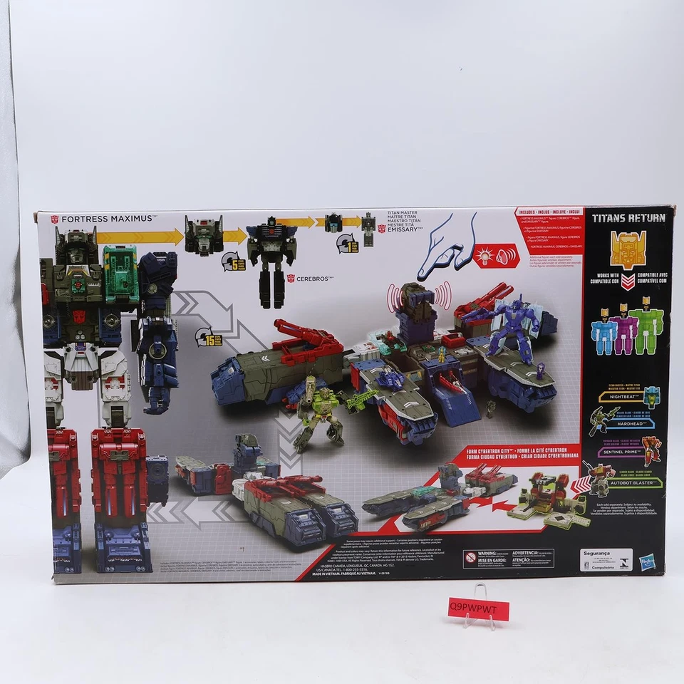 Fortress Maximus Transformers Titans Return 2015 Hasbro Action Figure NEW SEALED - Image 3 of 4