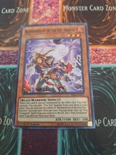 Yugioh Brotherhood of the Fire Fist - Rooster FIGA-EN025 Super Rare 1st Ed NM
