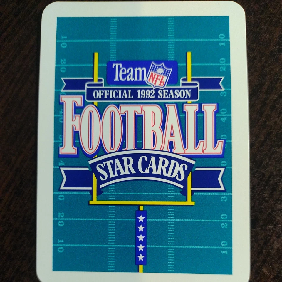 1992 Sport Decks Team NFL Star Playing Cards - Rice, Thomas, Esiason - Image 4 of 4