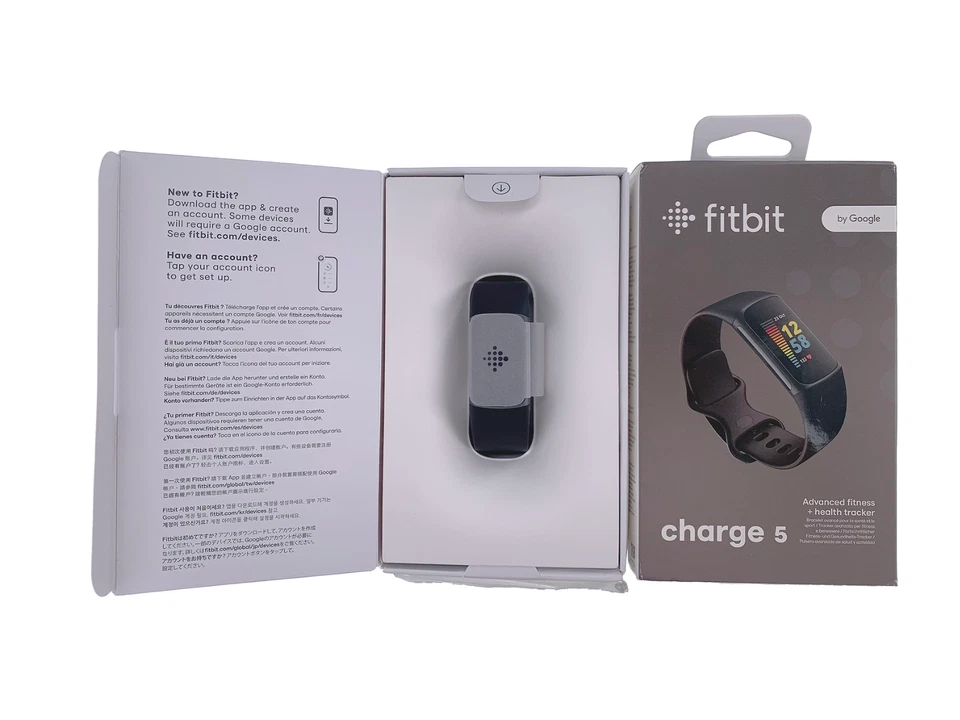 fitbit charge 5 Graphit / Black