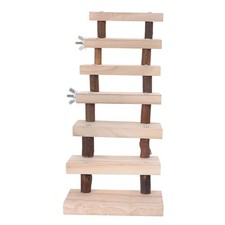 balacoo Hamster Ladder Wooden Steps for Cage 10X5X1.3CM, As Shown