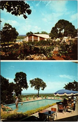 Trelawny Club Runaway Bay Jamaica Pool Resort Vintage Postcard