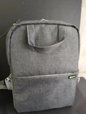 NWT DecoGear Camera Backpack Bag GoPro Drone Video USB Charging Port Gray Padded