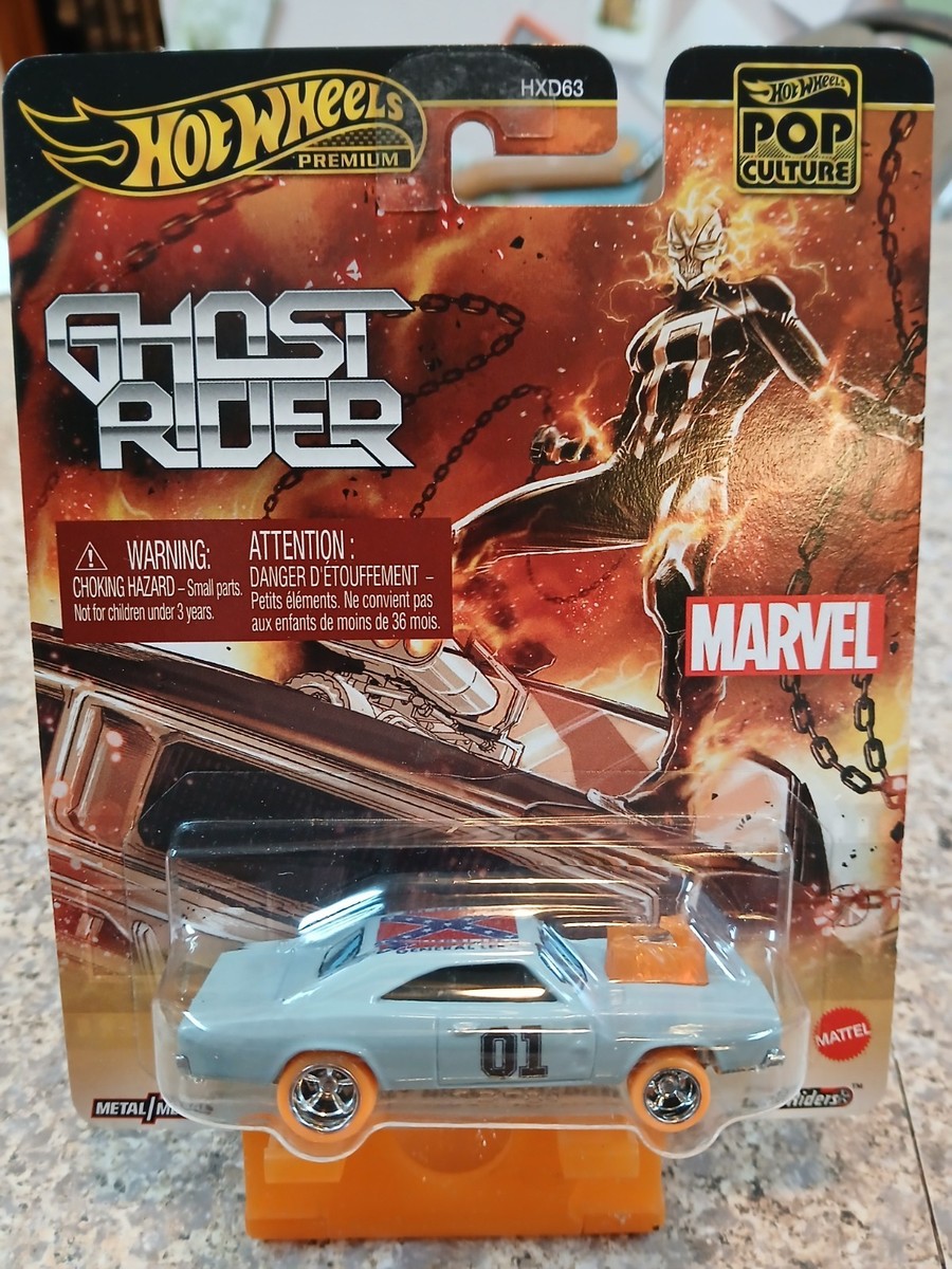 Hot Wheels 1969 Dodge Charger Custom General Lee Dukes Of Hazzard