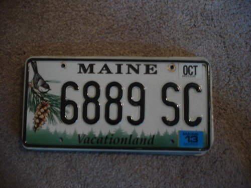 MAINE VACATIONLAND * LICENSE PLATE BUY ALL STATES HERE FREE SHIPPING