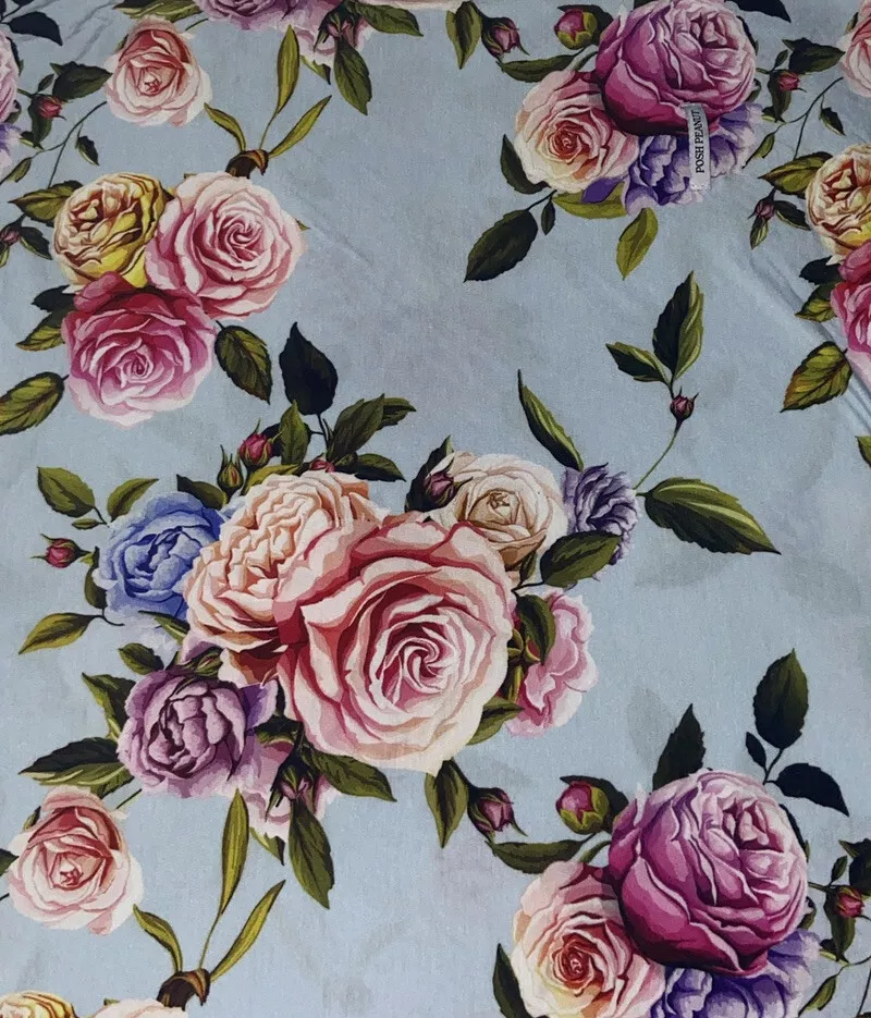 Posh peanut blue rose swaddle hot sale
