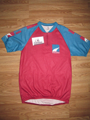 New Old Stock Vintage PARENTINI BICYCLE JERSEY Racing Cycling Sz 5 Made in Italy