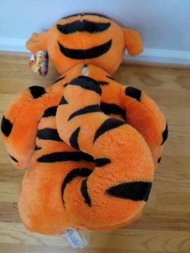 Vintage 2000 „My Talking Tigger“ sprechender Jumbo Plüsch 22 Zoll Disney Spielzeug „I TALK“ - Bild 6 von 12