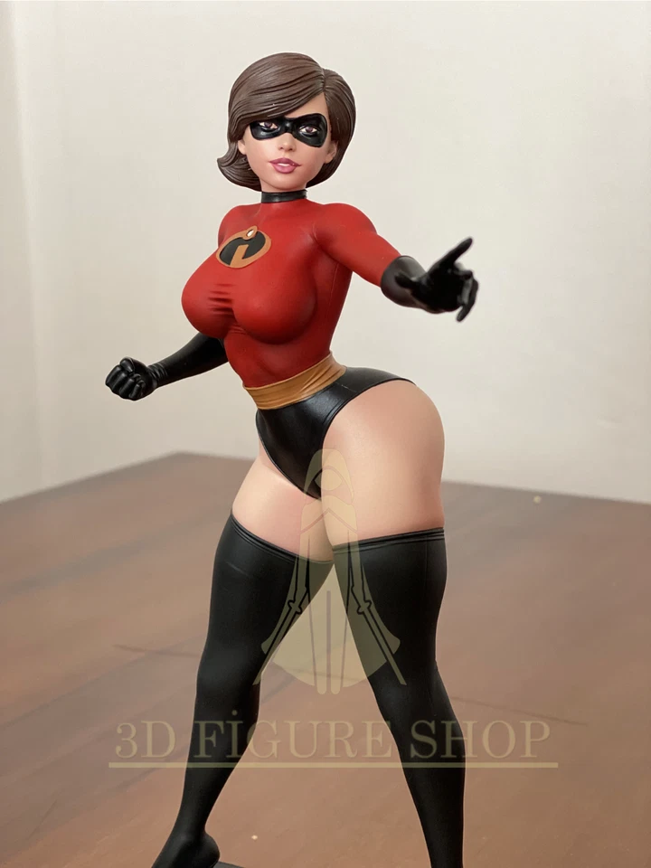 Elastigirl 海伦/25 厘米人偶/专业绘画 — 第 3/4 张图片