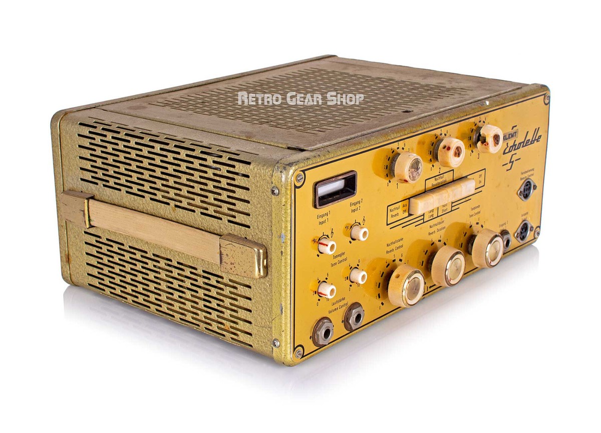 Klemt Echolette NG51 Tape Delay M100 Amp Transistor Tube Transport