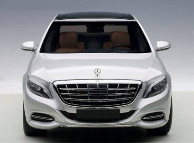1/18 Mercedes Maybach S Class S600 Silver Composite Model Car By
