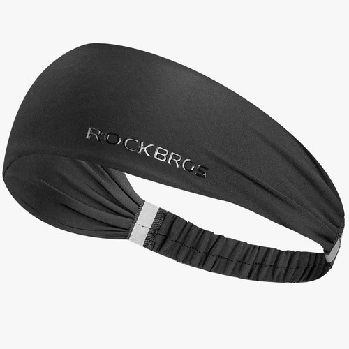RockBros Swoosh Stirnband Schweißband Haarband Eis Seide Tennis Training Sport Laufen - Bild 15 von 17